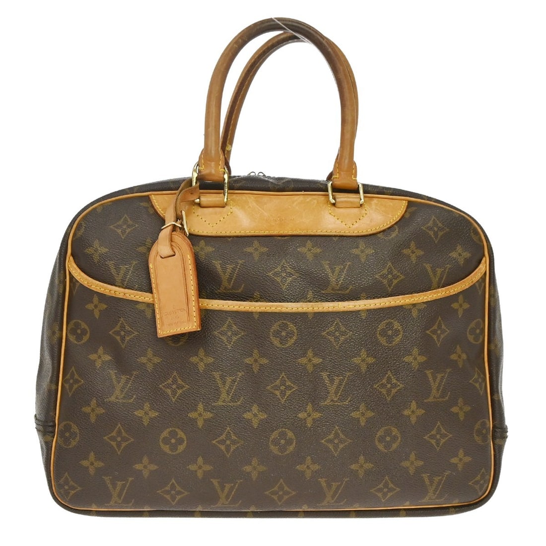 Louis Vuitton Deauville Bowling Vanity Monogram Handbag VI0996 (1 of 14)
