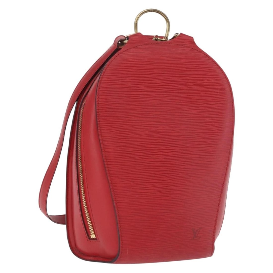 Louis Vuitton M52237 Mabillon Epi Leather Backpack Castilian Red: Louis Vuitton M52237 Mabillon Epi Leather Backpack Castilian Red Louis Vuitton Epi Mabillon Backpack in Castilian Red, made in France from Epi leather. This women's backpack features the M52237 produc
