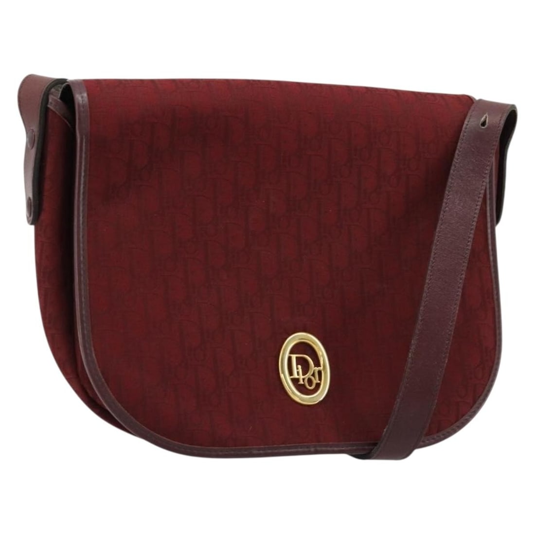 Christian Dior Trotter Shoulder Bag Red Gold Canvas France: Christian Dior Trotter Shoulder Bag Red Gold Canvas France Christian Dior Trotter Canvas Shoulder Bag in red and gold, made in France. This shoulder bag features Trotter canvas construction and measur