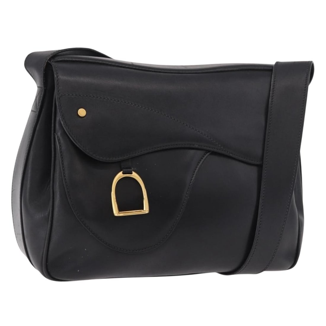 Gucci Black Leather Shoulder Bag Gold Tone Hardware 001 58 1563: Gucci Black Leather Shoulder Bag Gold Tone Hardware 001 58 1563 Black and gold Gucci leather shoulder bag made in Italy. The bag measures approximately 28 cm wide, 23 cm high, and 10 cm deep, with a s