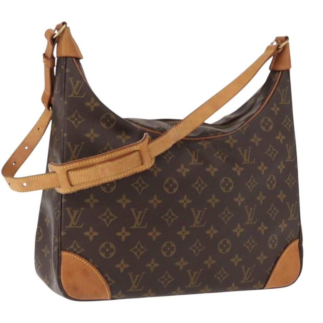 Louis Vuitton M51260 Boulogne 35 Monogram Canvas Shoulder Bag: Louis Vuitton M51260 Boulogne 35 Monogram Canvas Shoulder Bag Louis Vuitton Monogram Boulogne 35 shoulder bag in Monogram Canvas, made in France. The bag is identified by product number M51260 and has