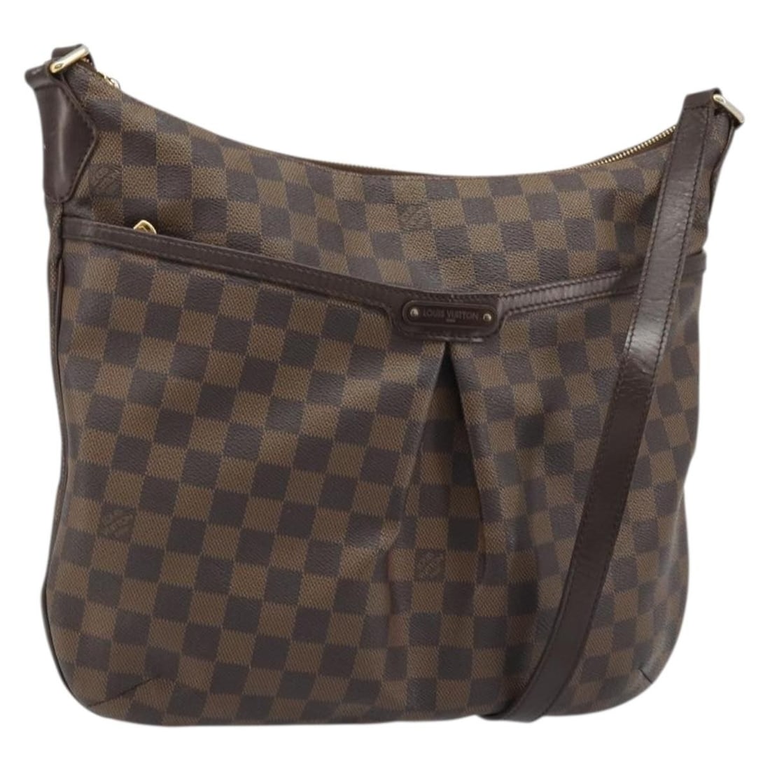 Louis Vuitton N42250 Bloomsbury GM Damier Ebene Shoulder Bag: Louis Vuitton N42250 Bloomsbury GM Damier Ebene Shoulder Bag Louis Vuitton Bloomsbury GM shoulder bag in Damier Ebene canvas, made in France. This women's bag features a shoulder strap with an approxi