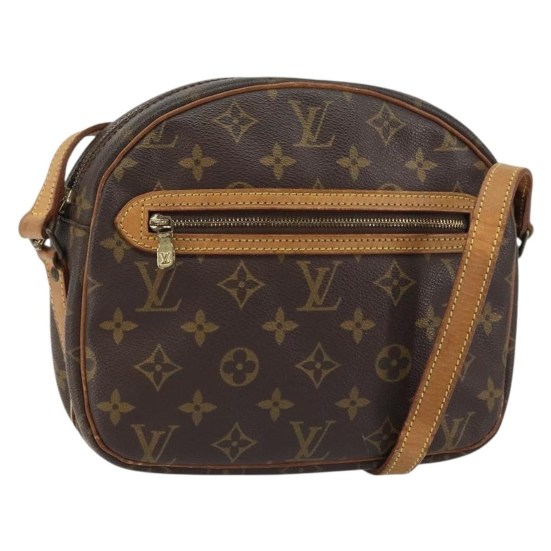 Louis Vuitton Senlis Monogram Canvas Shoulder Bag M51222 France: Louis Vuitton Senlis Monogram Canvas Shoulder Bag M51222 France Louis Vuitton Senlis shoulder bag in Monogram canvas, made in France. This women's bag is a heavily used piece with visible wear through