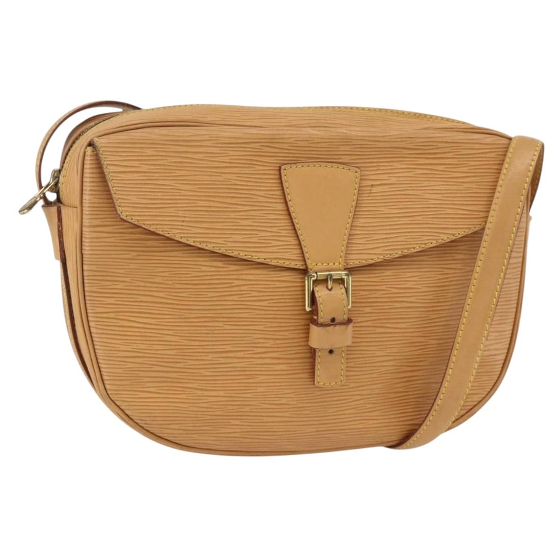Louis Vuitton Jeune Fille MM Epi Leather Beige Shoulder Bag M52156: Louis Vuitton Jeune Fille MM Epi Leather Beige Shoulder Bag M52156 This Louis Vuitton Jeune Fille MM is a women's shoulder bag crafted from beige Epi leather. The bag features a classic silhouette wit