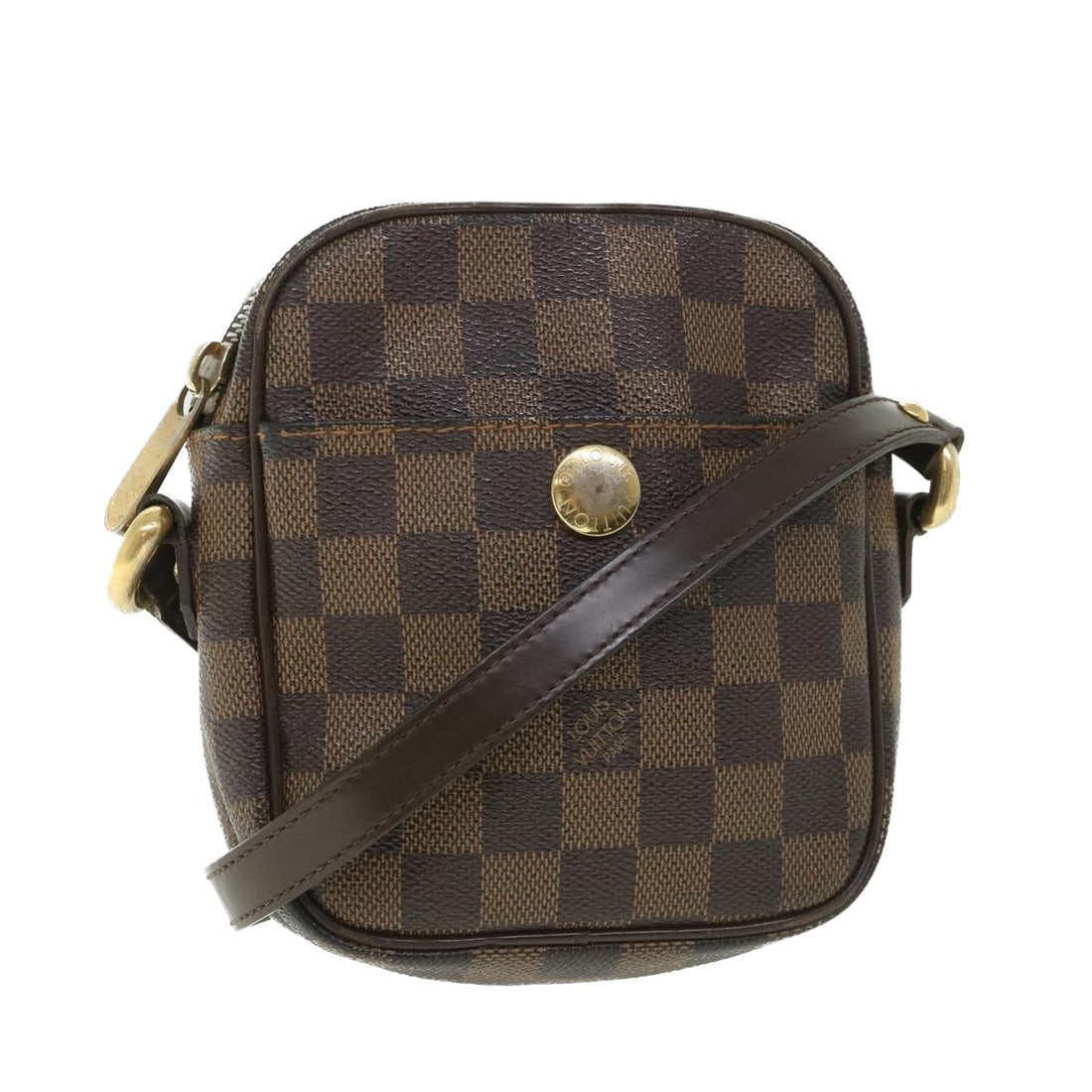 Louis Vuitton N60009 Lift shoulder bag in Damier Ebene canvas: Louis Vuitton N60009 Lift shoulder bag in Damier Ebene canvas Louis Vuitton Lift shoulder bag in Damier Ebene canvas, designed for women and made in France. This compact shoulder bag is offered withou