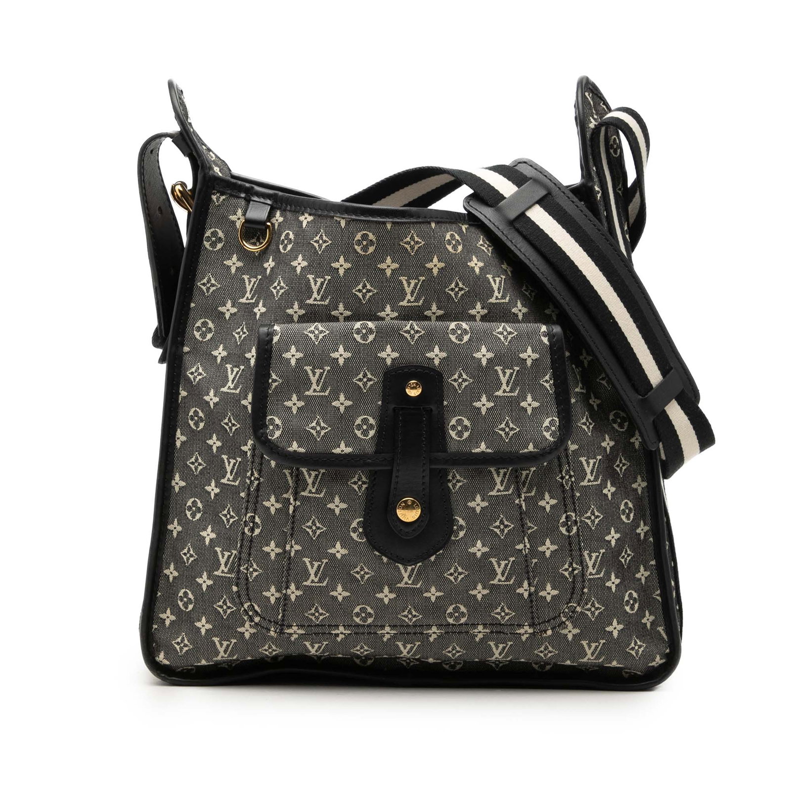 Louis Vuitton Mary Kate Monogram Mini Lin black canvas bag (1 of 7)