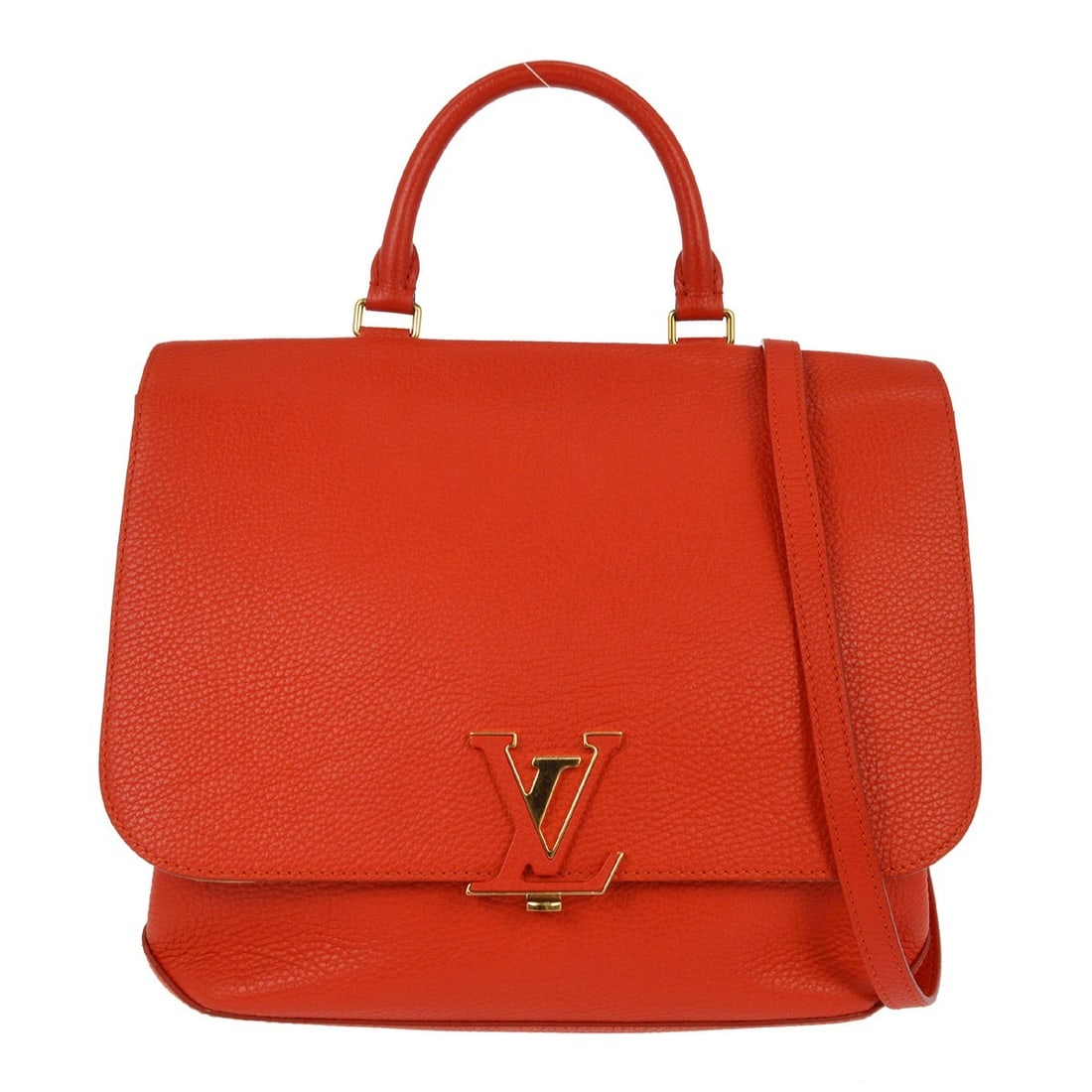 Louis Vuitton Volta 2way Top Handle Bag Red Taurillon Leather M50287 (1 of 8)