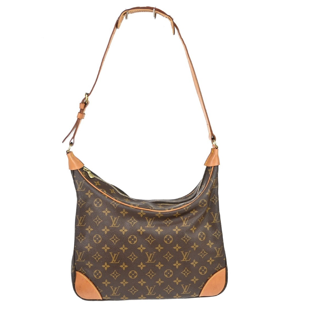 Louis Vuitton Boulogne 35 Monogram Shoulder Bag M51260 Brown (1 of 16)