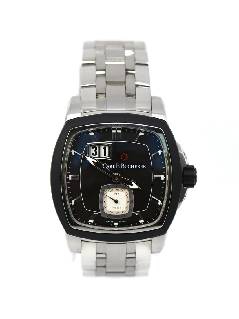 Carl F. Bucherer Patravi Evotec Automatic Stainless Steel Watch 00.10628.13.33.21 with Box and (1 of 6)