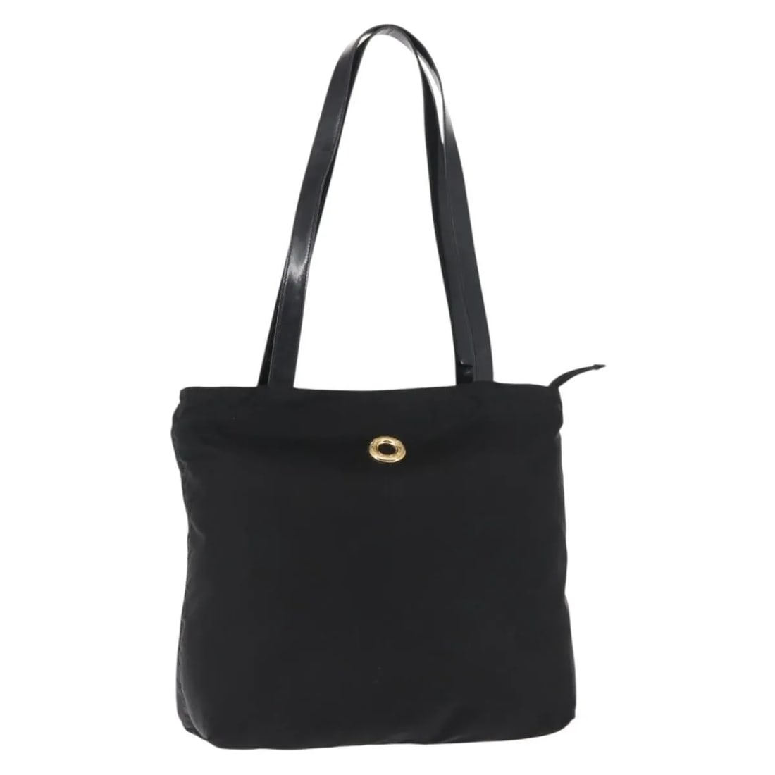 Celine Tote Bag Black Nylon Italy 29cm x 27cm x 11cm: Celine Tote Bag Black Nylon Italy 29cm x 27cm x 11cm This Celine tote bag for women is crafted from black nylon and features a spacious design suitable for daily use. Made in Italy, it offers a lightw