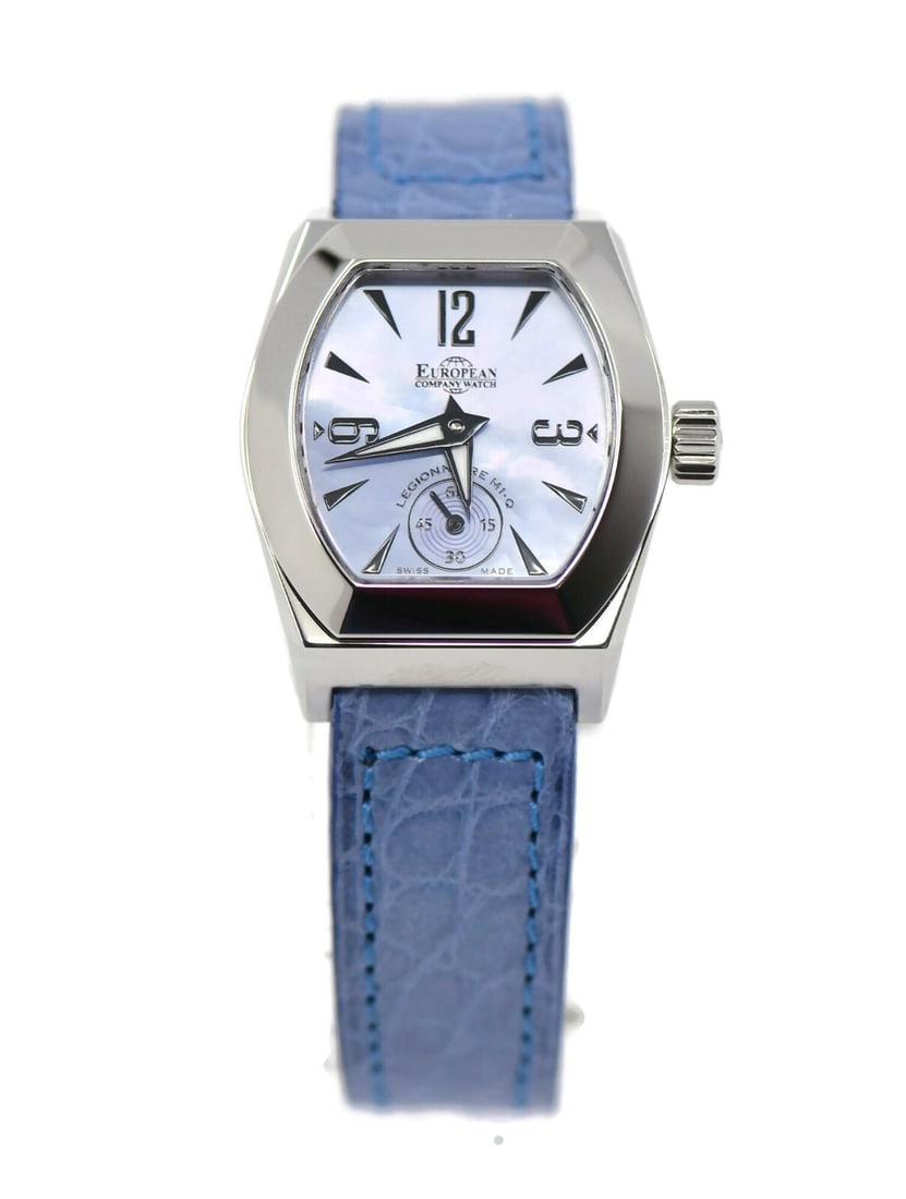 European Company Watch Legionaire Stainless Steel LM1 Quartz Leather Band: European Company Watch Legionaire Stainless Steel LM1 Quartz Leather Band Presenting the European Company Watch Legionaire, a stylish wristwatch crafted for those who appreciate quality and elegance. 
