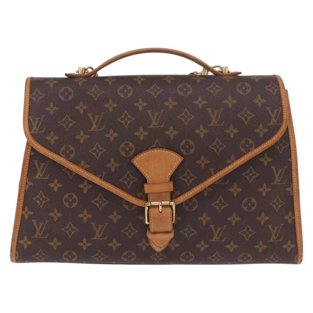 Louis Vuitton Beverly Brown Canvas Shoulder Bag (1 of 18)