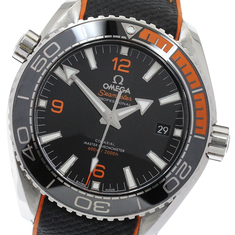 OMEGA Seamaster 600 Planet Ocean Master Chronometer 215.32.44.21.01.001 Watch: OMEGA Seamaster 600 Planet Ocean Master Chronometer 215.32.44.21.01.001 Watch OMEGA Seamaster 600 Planet Ocean Master Chronometer men's wristwatch, pre-owned and equipped with an automatic movement an