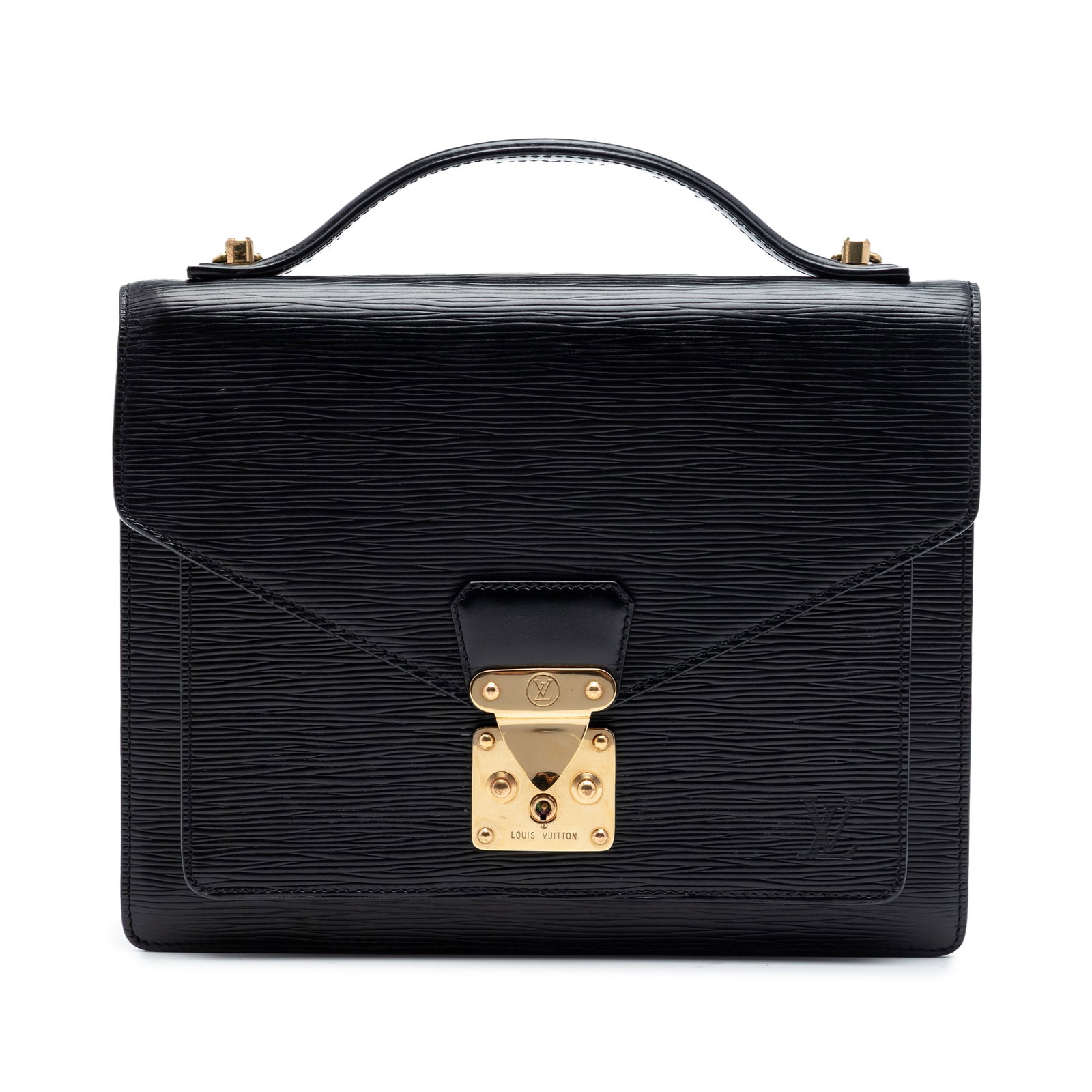 Louis Vuitton Monceau 28 Epi Leather Top Handle Bag (1 of 6)