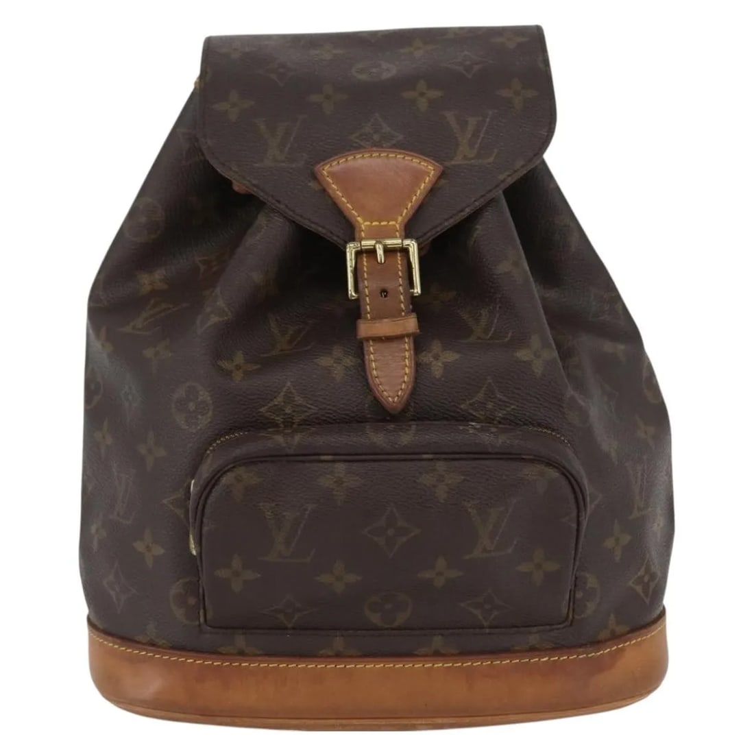 Louis Vuitton Montsouris vintage unisex brown canvas backpack (1 of 18)