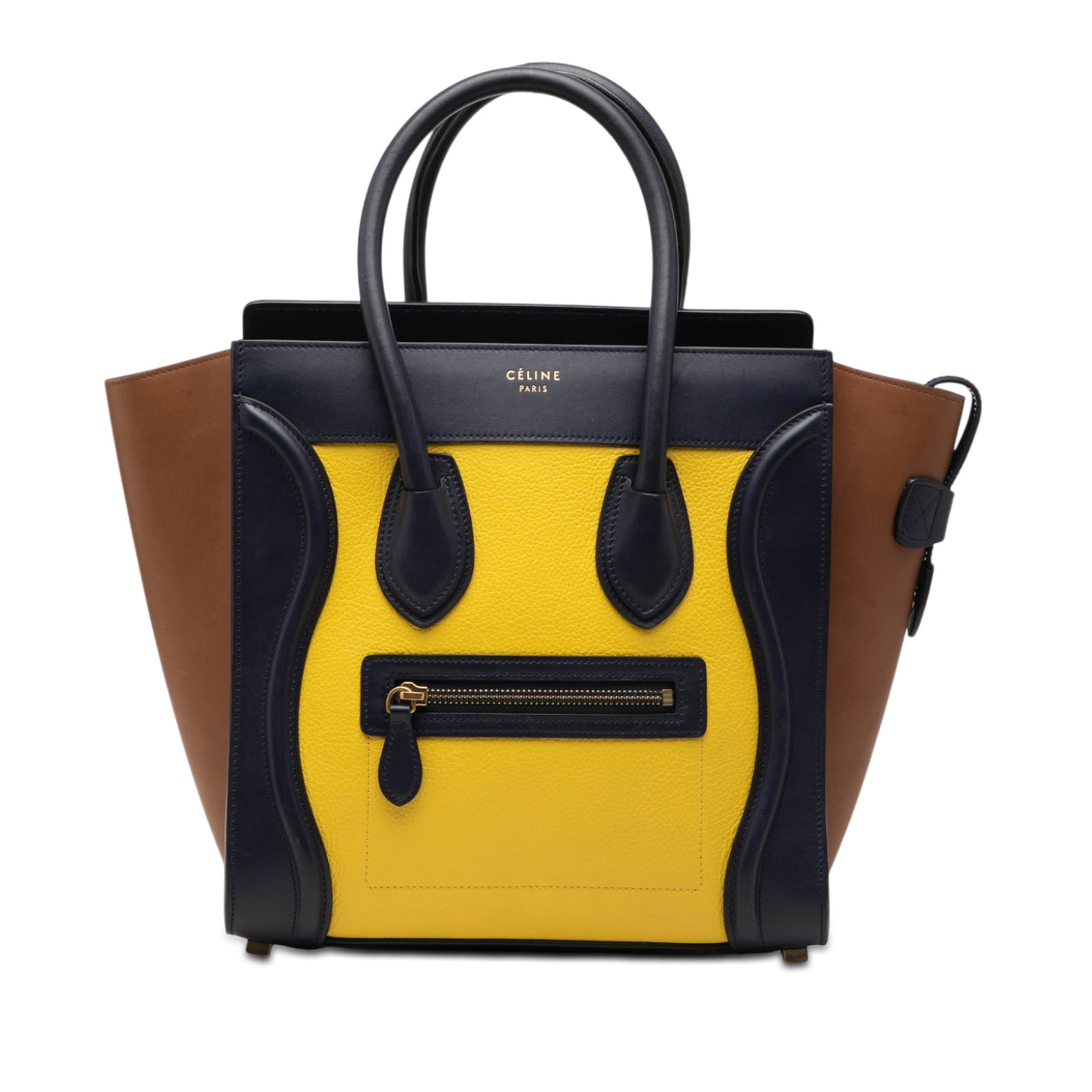 Celine Micro Luggage Tote in Tricolor Leather (1 of 7)