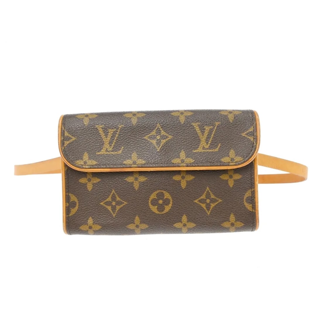 Louis Vuitton Florentine Monogram Canvas Waist Bag: Louis Vuitton Florentine Monogram Canvas Waist Bag This Louis Vuitton Florentine Waist Bag is crafted from the brand's signature brown monogram canvas. Designed for women, it features a compact silhou