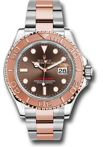 Rolex 126621 Yacht-Master Mens Watch Chocolate Dial Oyster Bracelet 2024 Card: Rolex 126621 Yacht-Master Mens Watch Chocolate Dial Oyster Bracelet 2024 Card This is a Rolex Yacht-Master men's watch featuring a chocolate dial and a rotating bezel. The timepiece is equipped with a