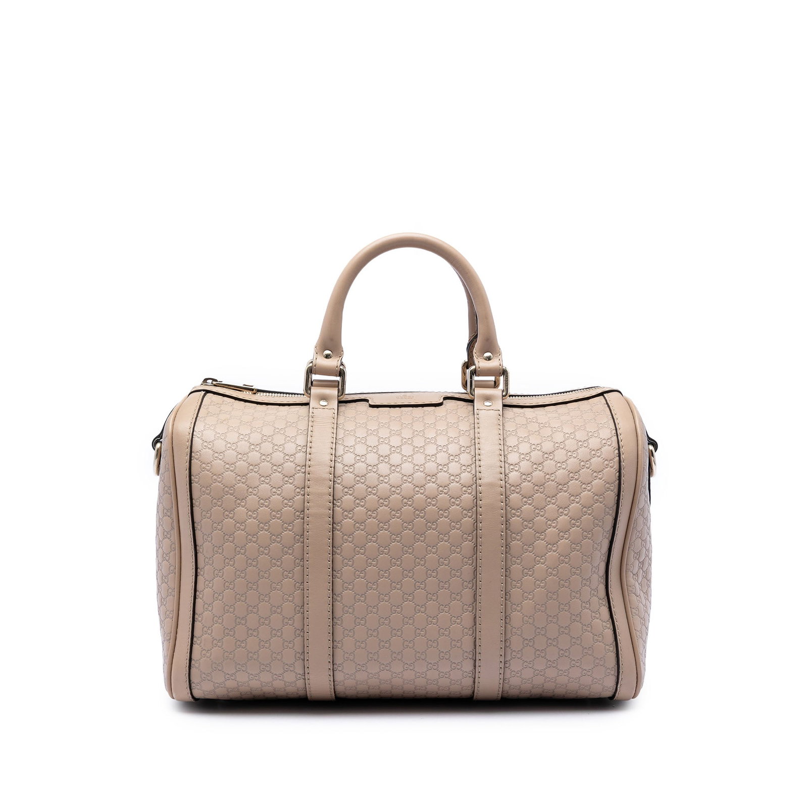 Gucci Joy Boston Satchel Medium Microguccissima Brown Leather (1 of 6)
