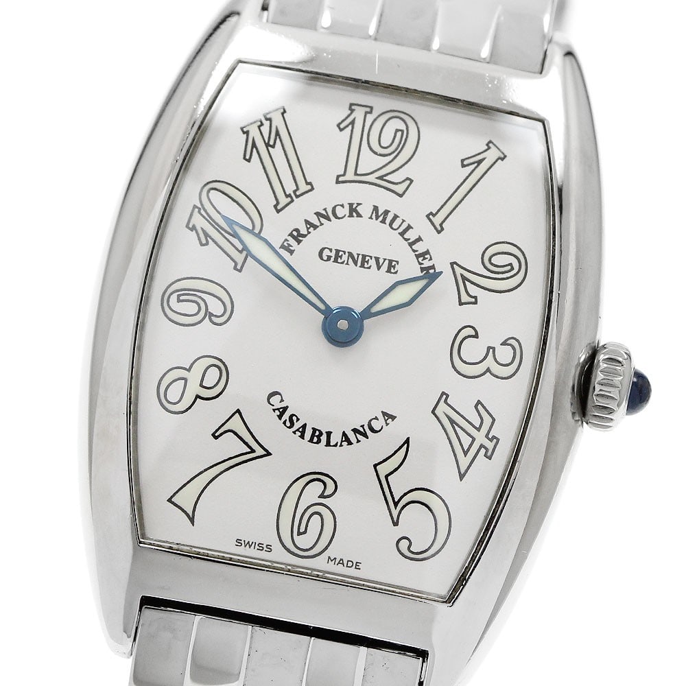 Women's Quartz Wristwatch FRANCK MULLER Casablanca 1752QZ Steel (1 of 6)