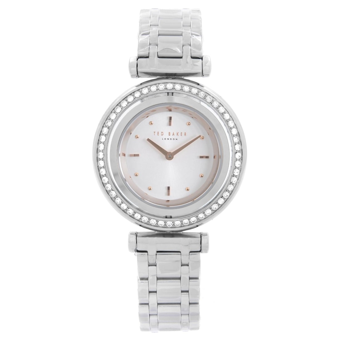 Ted Baker TE50521002 Stainless Steel Silver Dial Quartz Watch (1 of 4)