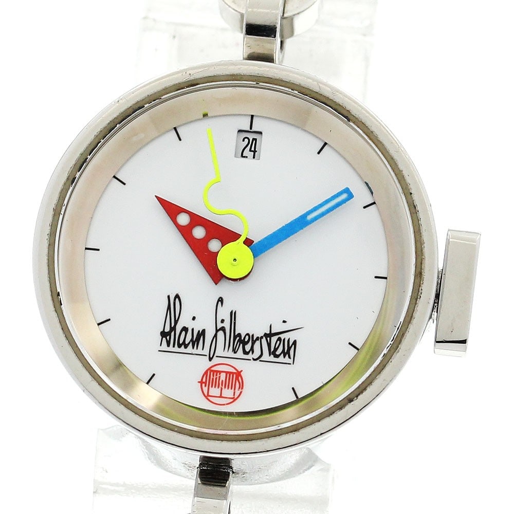 Alain Silberstein Milanese ME12 ladies automatic date wristwatch (1 of 6)