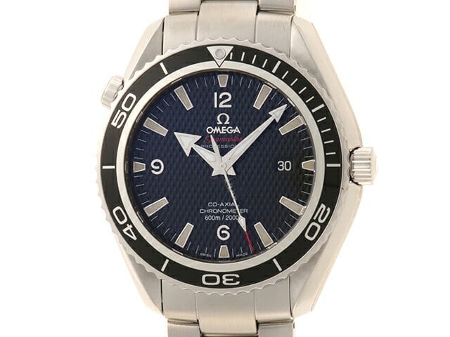 OMEGA 222.30.46.20.01.001 Seamaster Planet Ocean 007 Limited Edition Watch: OMEGA 222.30.46.20.01.001 Seamaster Planet Ocean 007 Limited Edition Watch Pre-owned OMEGA Seamaster Planet Ocean 007 Limited Edition wristwatch in stainless steel with a black finish. This Swiss-made