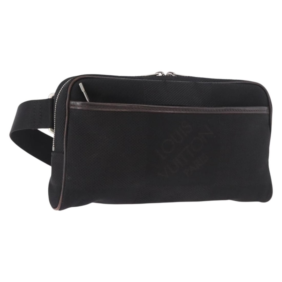 Louis Vuitton M93620 Damier Geant canvas shoulder bag in black (1 of 18)