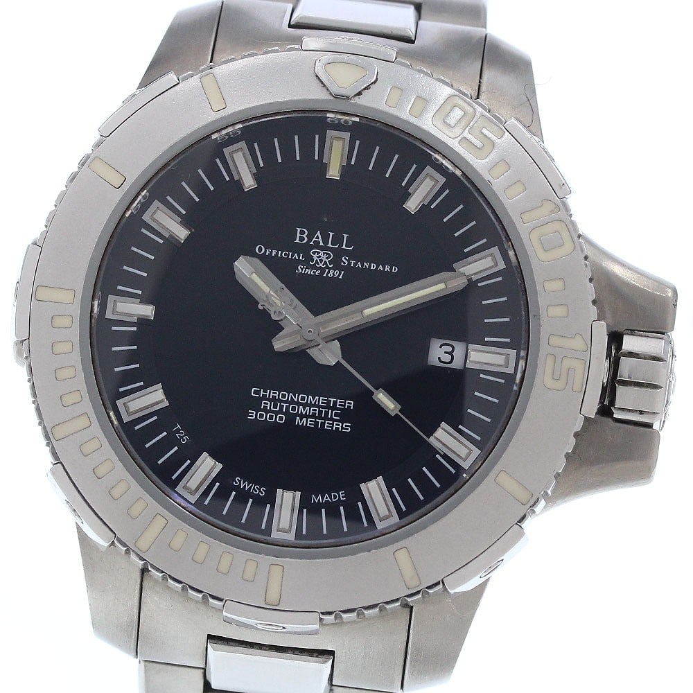 BALLWATCH Engineer Hydrocarbon Deep Quest Titanium Automatic Watch DM3000A-SCJ-BK (1 of 6)