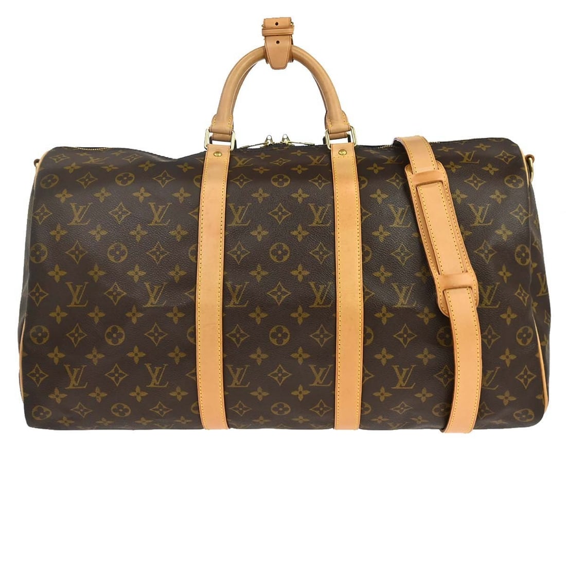 Louis Vuitton Keepall Bandouliere 50 Monogram Travel Bag M41416 (1 of 15)