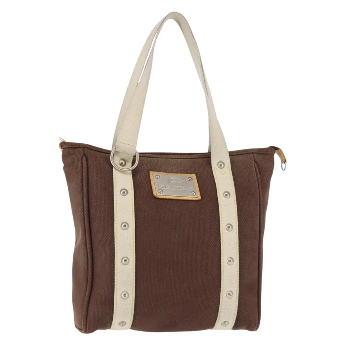 Louis Vuitton Antigua Canvas Brown Women's Tote Bag: Louis Vuitton Antigua Canvas Brown Women's Tote Bag The Louis Vuitton Antigua Tote is crafted from brown canvas and designed for women. This pre-owned bag originates from France and features a spaciou