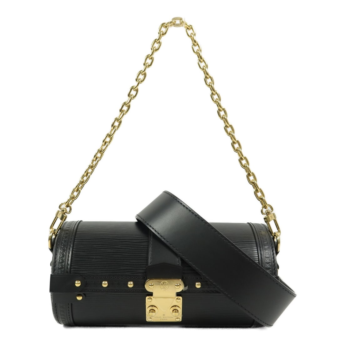 Louis Vuitton Papillon Trunk M58655 Epi Calfskin 2 Way Bag Black (1 of 16)