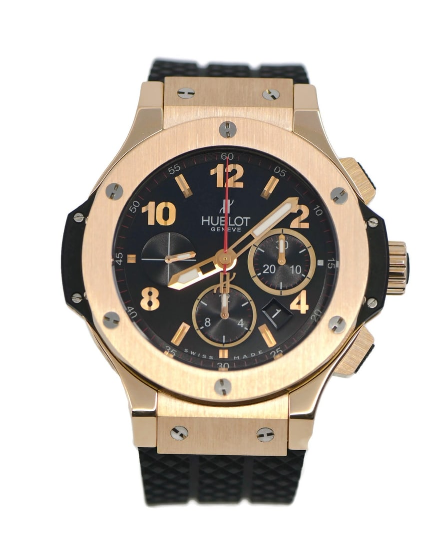 Big Bang 44mm Chronograph 18K Rose Gold Automatic Watch With Box and Papers (1 of 5)
