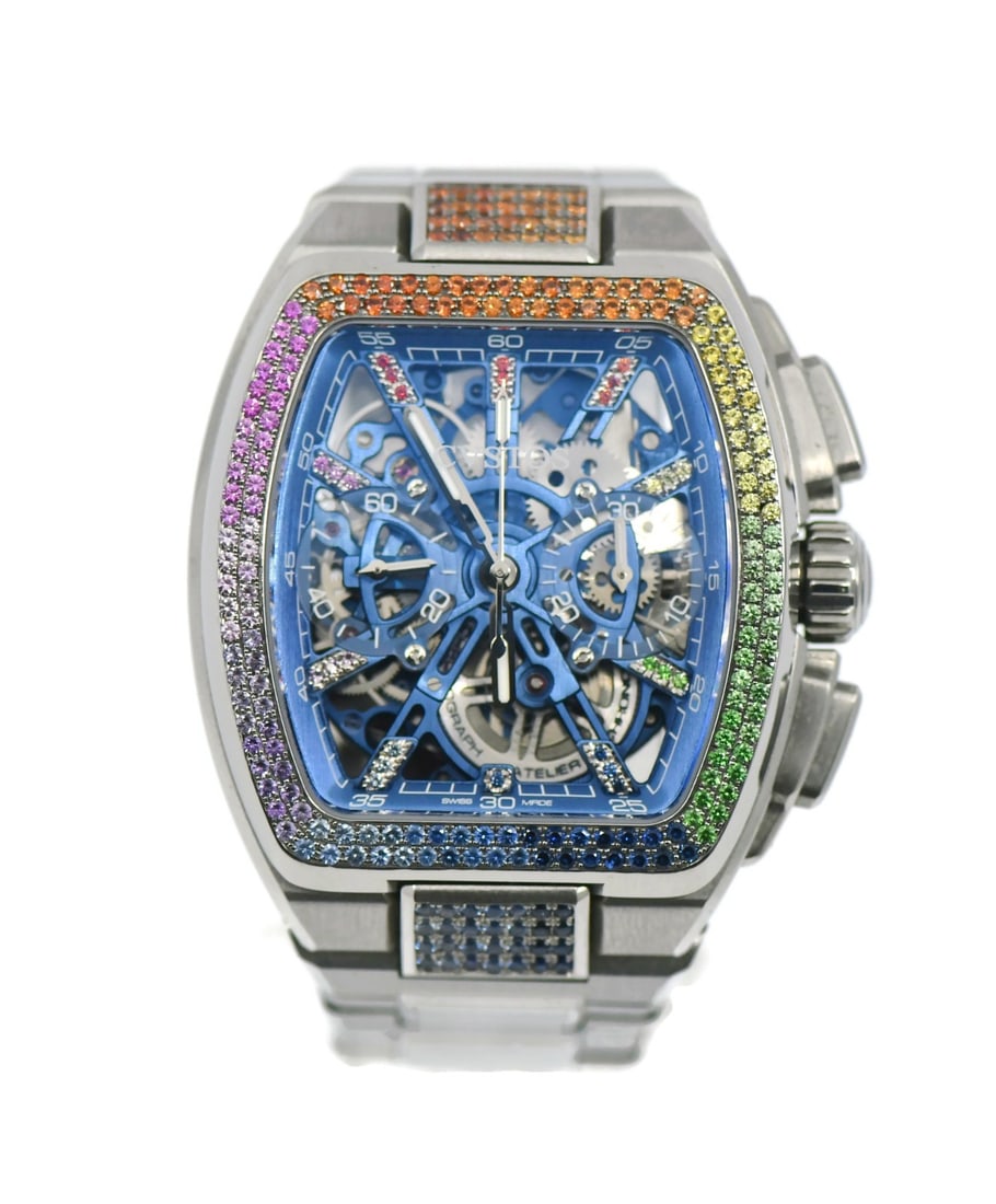 Cvstos Metropolitan Titanium Chronograph Wristwatch Ref F00112.4213004 (1 of 6)