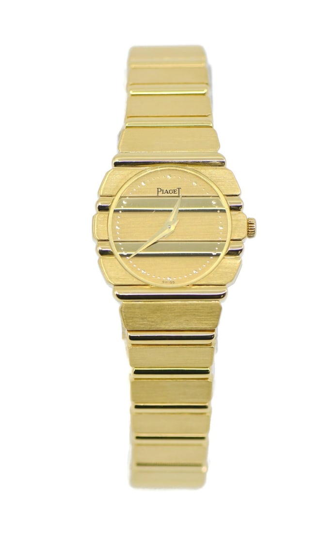 Piaget Polo 18K Yellow Gold Quartz Wristwatch 861C701 (1 of 5)
