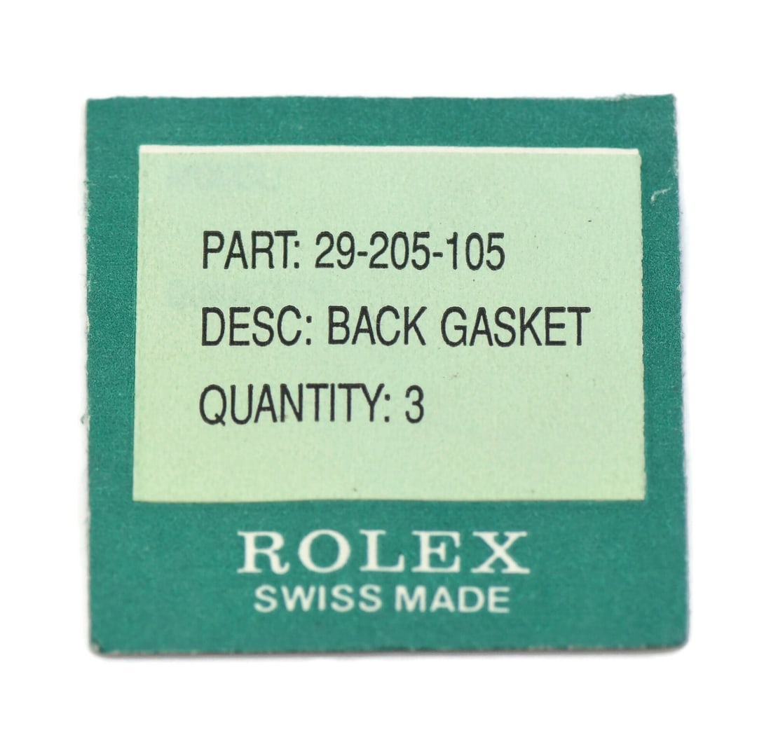 Rolex Back Gasket 29-205-105 Essential Watch Component (1 of 1)