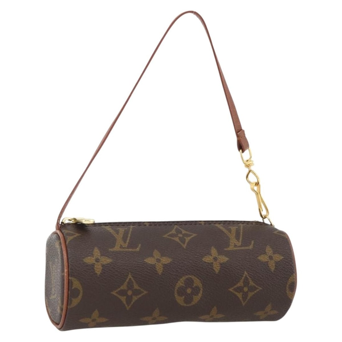 Louis Vuitton Papillon Monogram Canvas Pouch Made in France: Louis Vuitton Papillon Monogram Canvas Pouch Made in France Louis Vuitton Monogram Papillon pouch in Monogram Canvas, made in France. The pouch is presented in Monogram color and measures approximatel