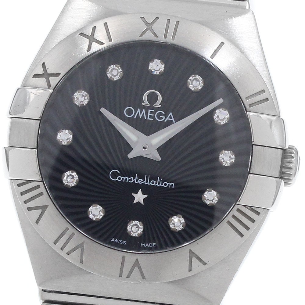 Omega Constellation 123.10.24.60.51.001 Womens Quartz Diamond Watch (1 of 6)