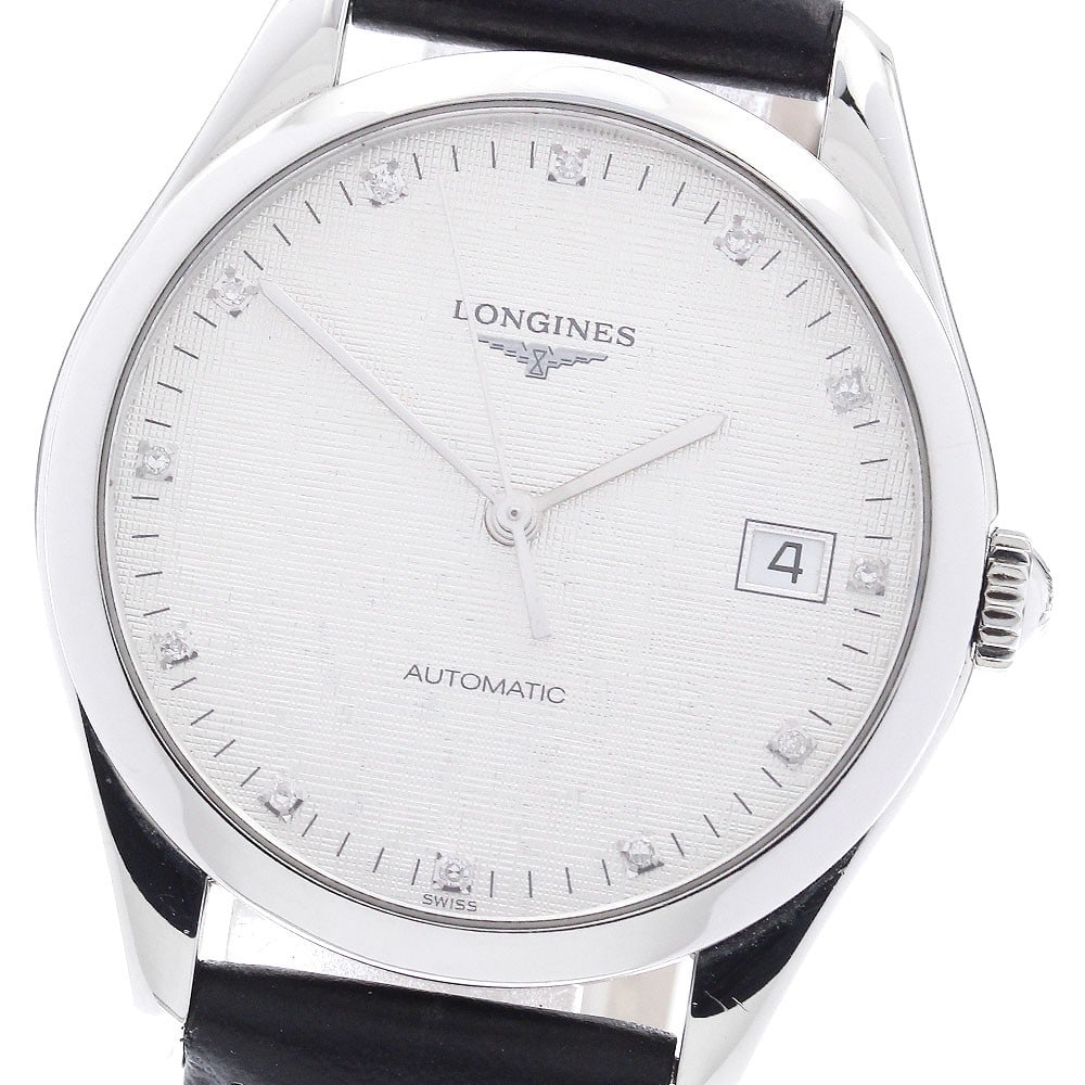 Longines Classic Date 12P Diamond Men's Automatic Watch (1 of 5)