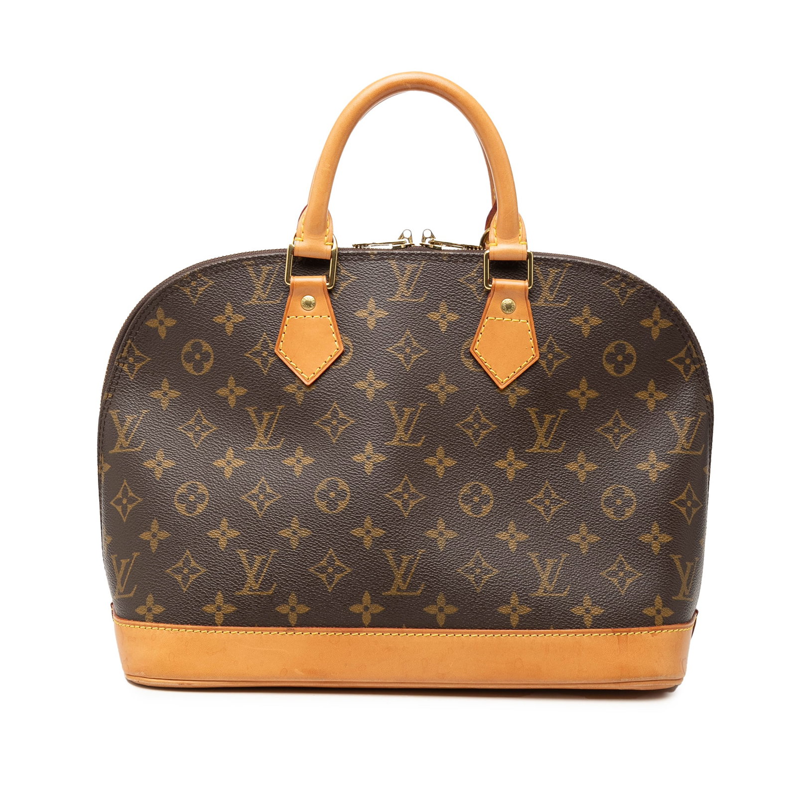 Louis Vuitton Alma PM Monogram Canvas Handbag Brown (1 of 7)