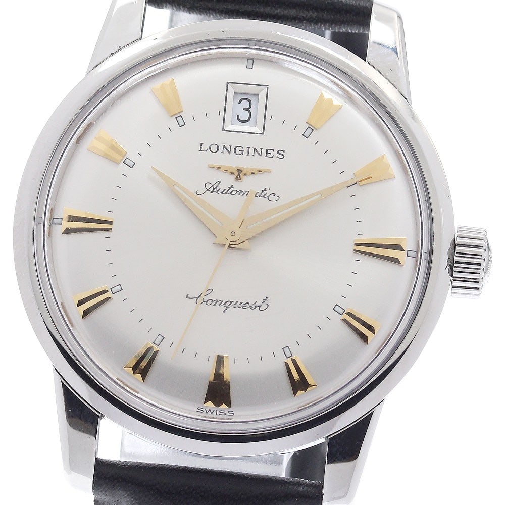 Longines Conquest Heritage Date Automatic Men's Wristwatch (1 of 8)