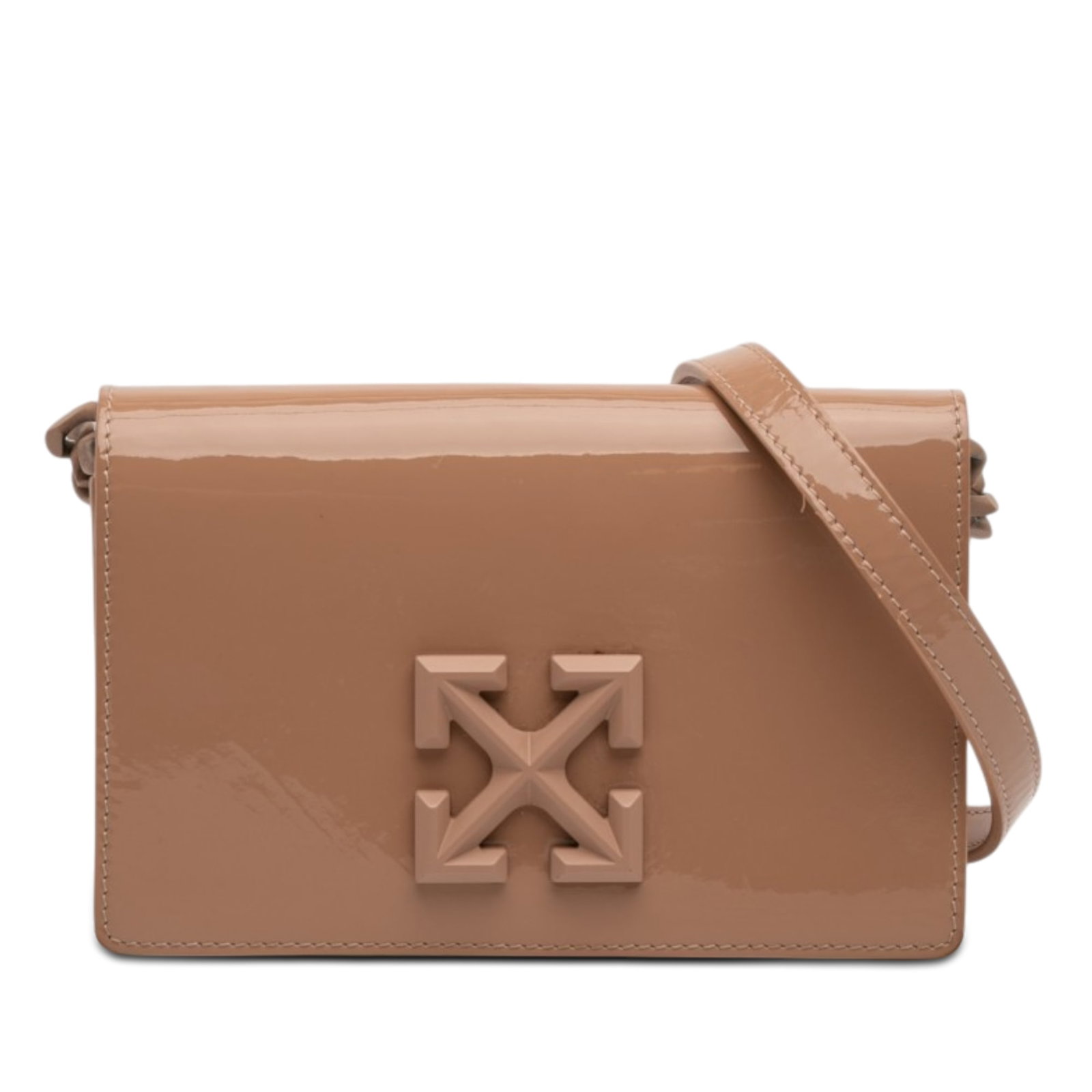 Off-White Jitney 0.5 Patent Leather Crossbody Bag (1 of 7)