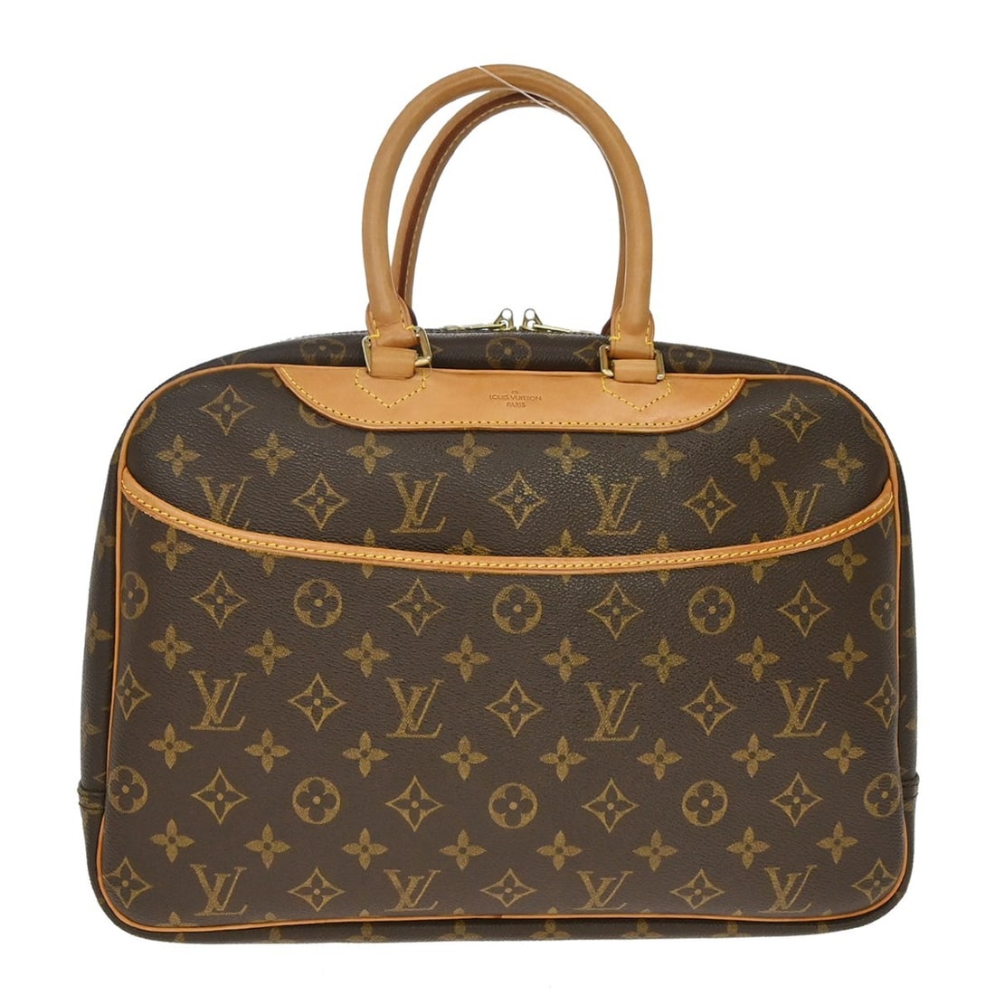 Louis Vuitton Deauville Bowling Vanity Monogram Canvas Handbag France (1 of 14)