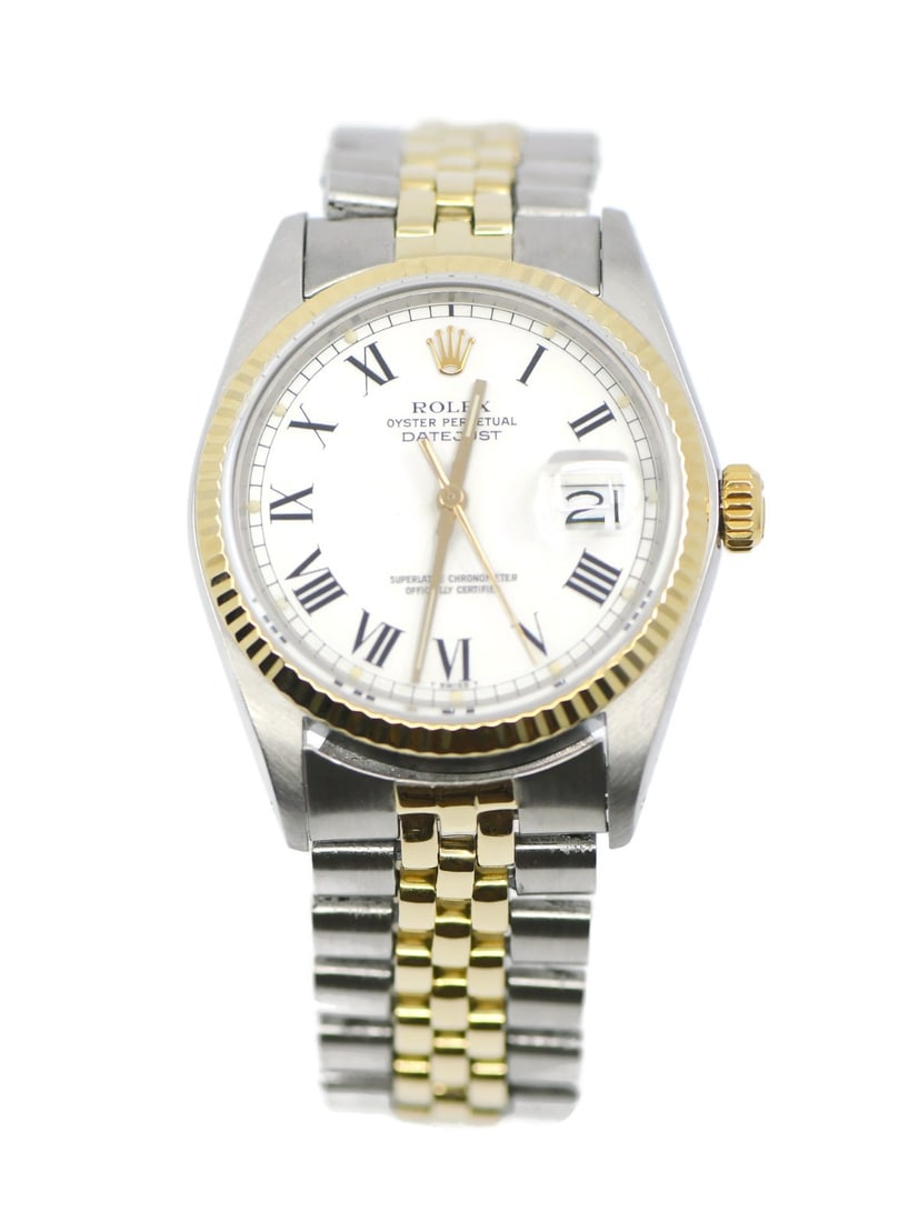 Rolex Datejust ref 16013 mens 18K and stainless steel wristwatch (1 of 5)