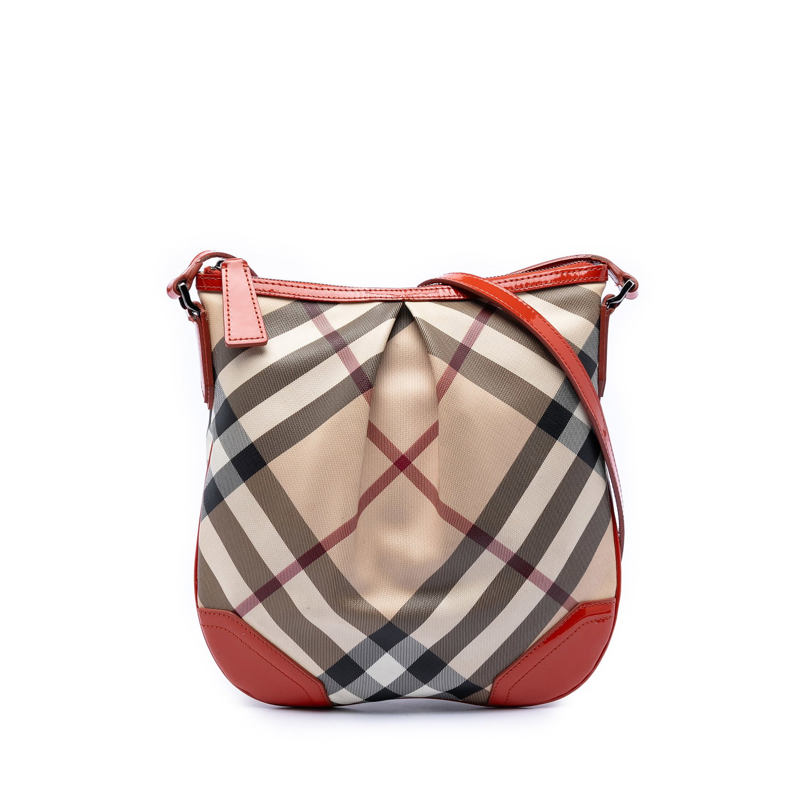 Burberry Dryden crossbody in Supernova Check coated canvas (1 of 6)