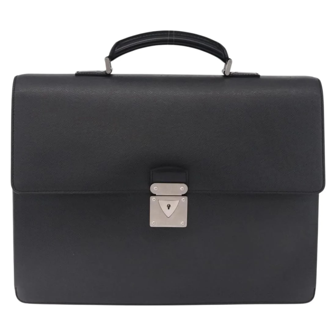 Black Leather Briefcase Louis Vuitton Robusto Taiga (1 of 18)