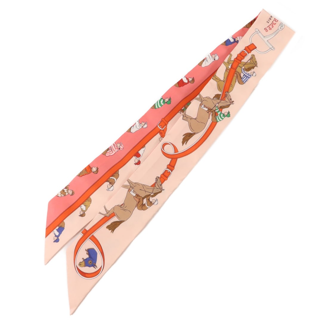 Hermes Twilly Silk Scarf Multicolor Pink with Box: Hermes Twilly Silk Scarf Multicolor Pink with Box Hermes Twilly scarf in multicolor and pink silk. It comes with a storage box and is described as Pristine condition. Specifications Brand Name: Hermes