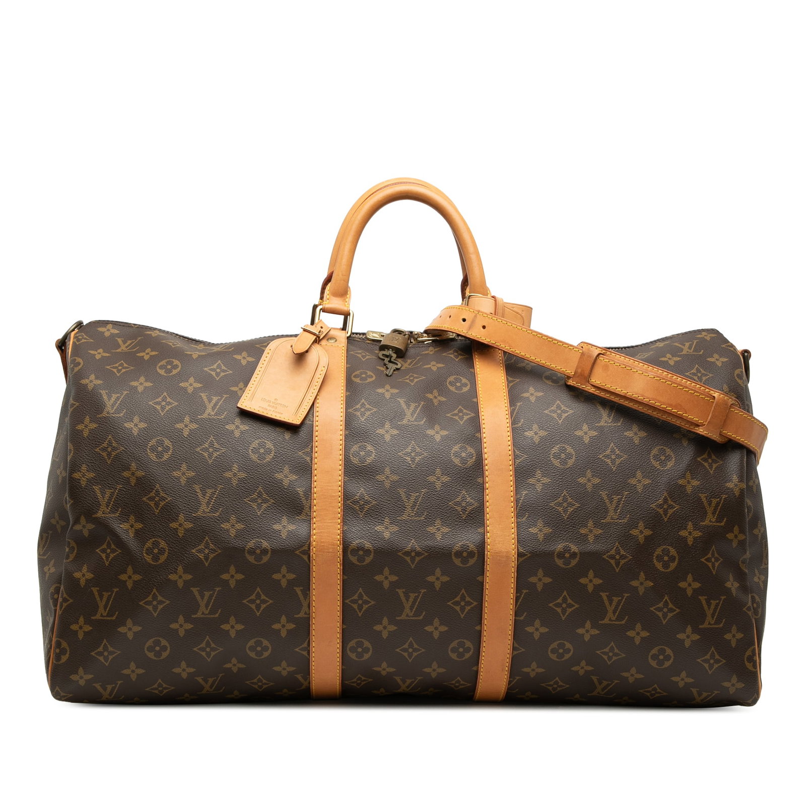 Louis Vuitton Keepall 55 Bandouliere Monogram Travel Bag (1 of 7)