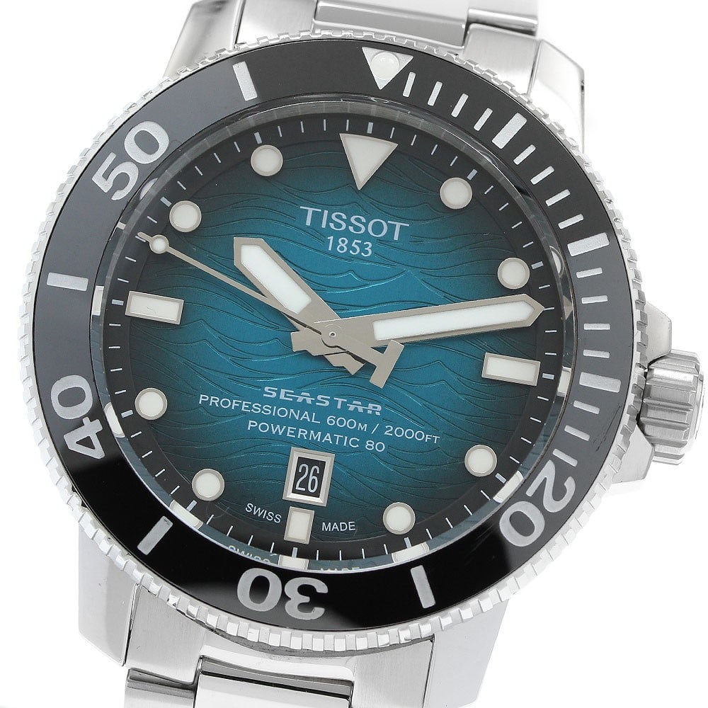 Tissot Seastar 2000 Professional Automatic Date Stainless Steel Watch (1 of 6)