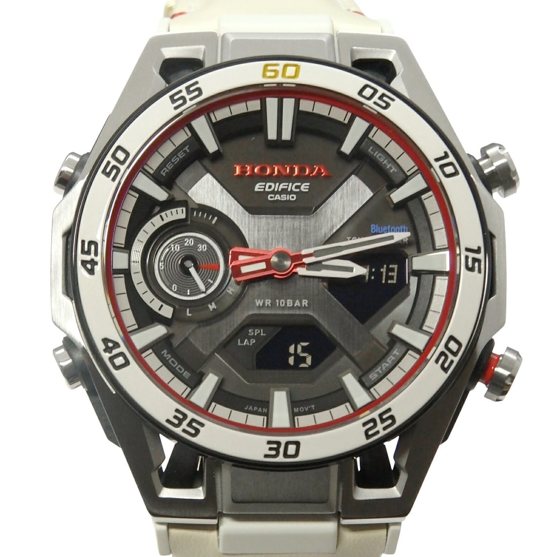 Casio Edifice ECB-2300HR-1AJR men's solar Bluetooth wristwatch (1 of 6)